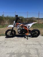 Бензинов кросов мотор MaxMotors 90 кубика, с ел. стартер Orange - Image 2