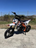 Бензинов кросов мотор MaxMotors 90 кубика, с ел. стартер Orange