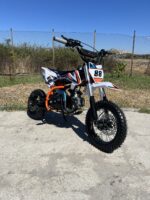 Бензинов кросов мотор MaxMotors 90 кубика, с ел. стартер Orange - Image 3