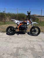Бензинов кросов мотор MaxMotors 90 кубика, с ел. стартер Orange - Image 4